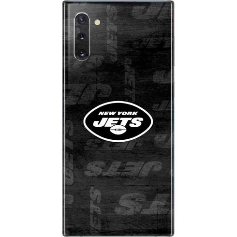 NFL New York Jets Black & White Galaxy Note 10 Skin